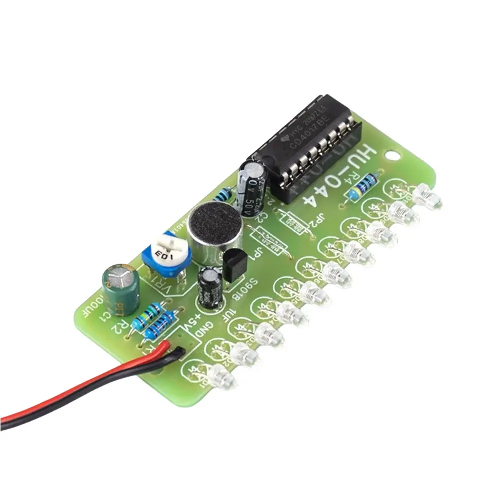 Color Light DIY Electronic Kit CD4017 Fun Electronic Production Teaching Training Module