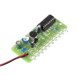 Color Light DIY Electronic Kit CD4017 Fun Electronic Production Teaching Training Module