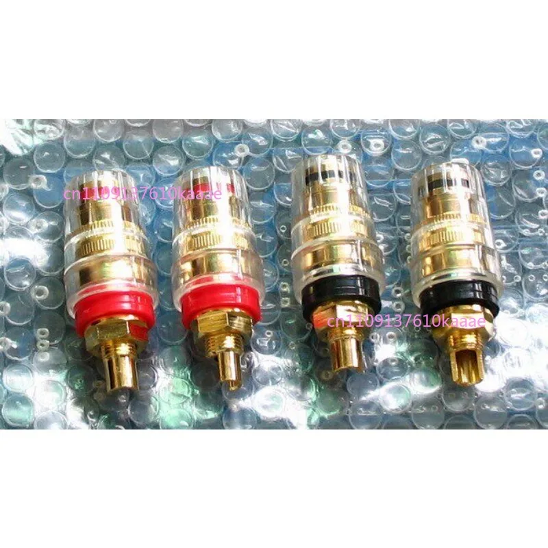 

Suitable for Advanced Power Amplifiers, Speakers, Terminals, Pure Brass, Gold-plated