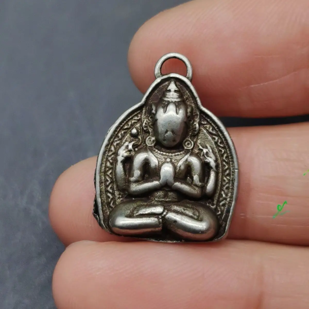 Tibet Tibetan  small Four-Armed Bodhisattva  Statues Figurines Ornaments Home Decoration gifts