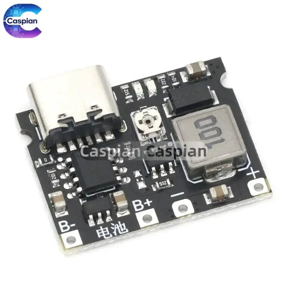 

Lithium Li-ion 18650 3.7V 4.2V Battery Charger Board DC-DC Step Up Boost Module TP4056 DIY Kit Parts