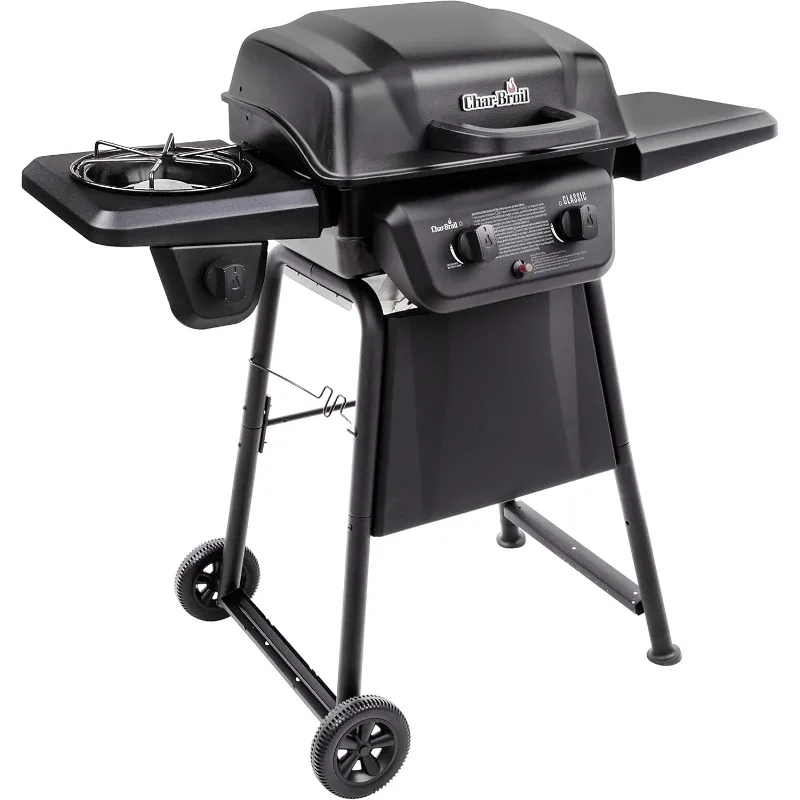 

Convective 2-Burner with Side Burner Propane Gas Stainless Steel Grill - 463672817-P2