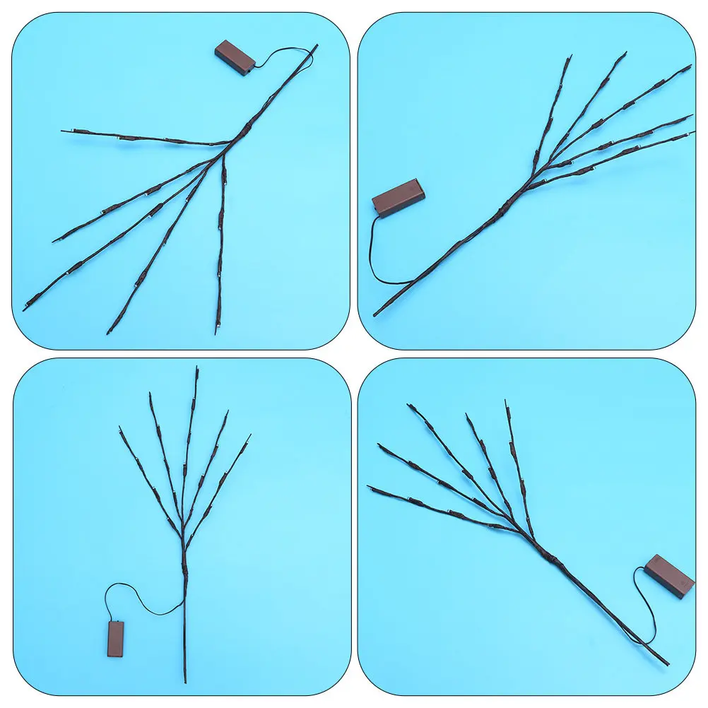 

2Pcs Artificial Tree Branches Light Creative LED Night Light Decorative Branch Lamp for Home Bedroom Party Scene Lighting Decor