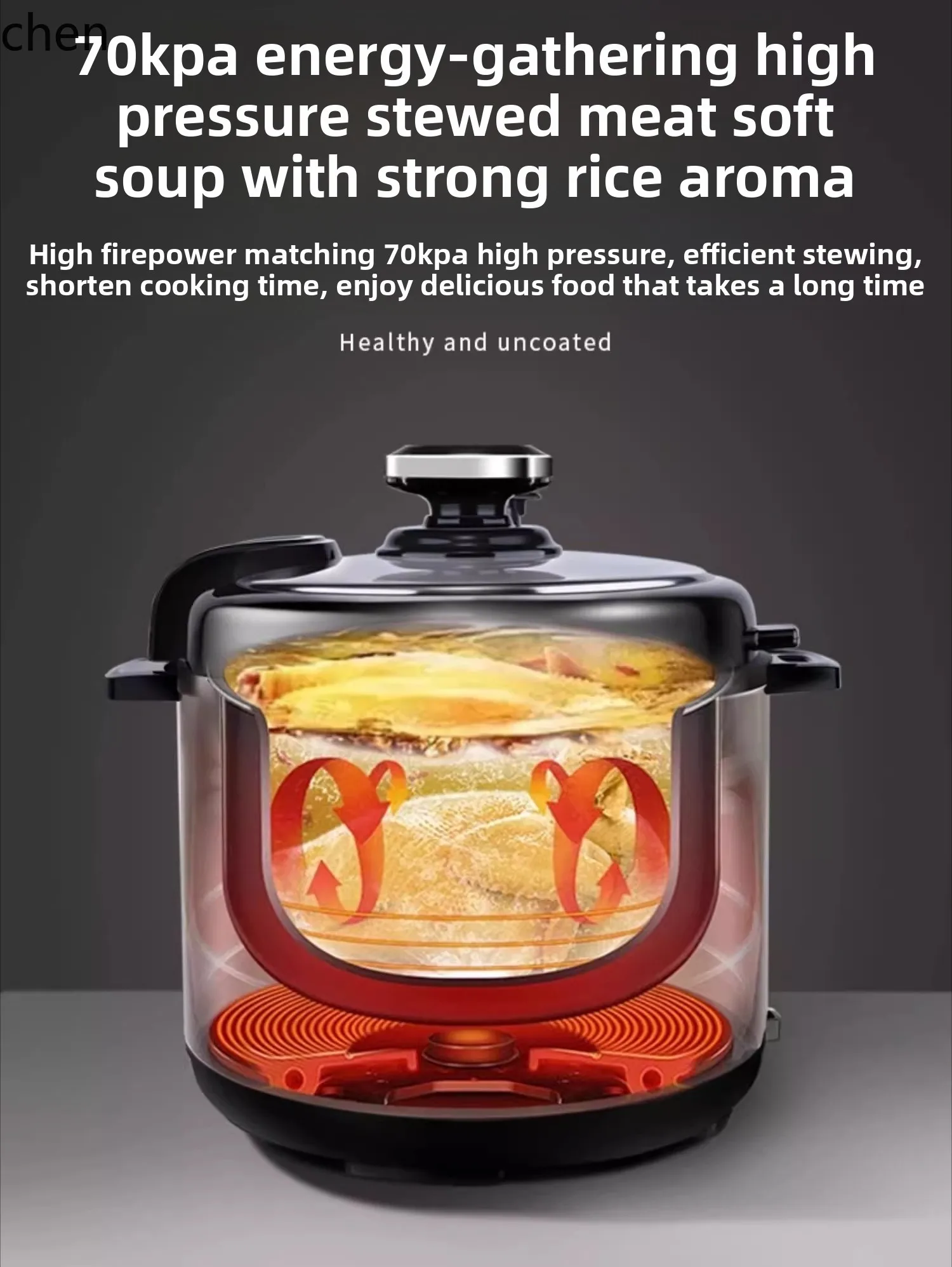 ZML pentola a pressione elettrica piccola casa in acciaio inossidabile nuova pentola a pressione elettrica multifunzione intelligente