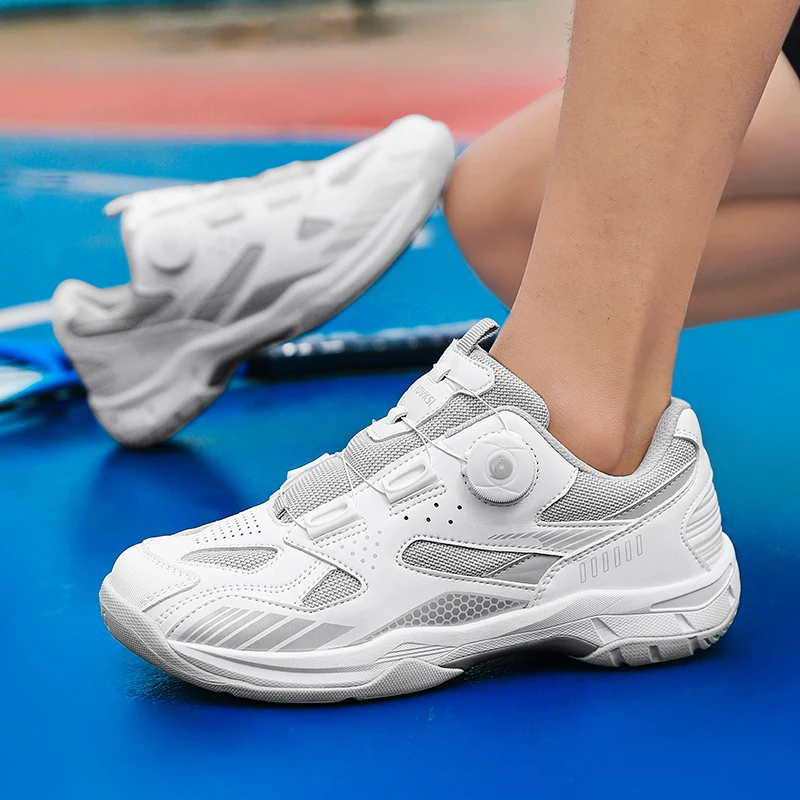 

Professional Badminton Shoes Men Table Tennis Sports Volleyball Shoes Women Ping Pong Breathable Trainers Tennis Sneakers35-45#