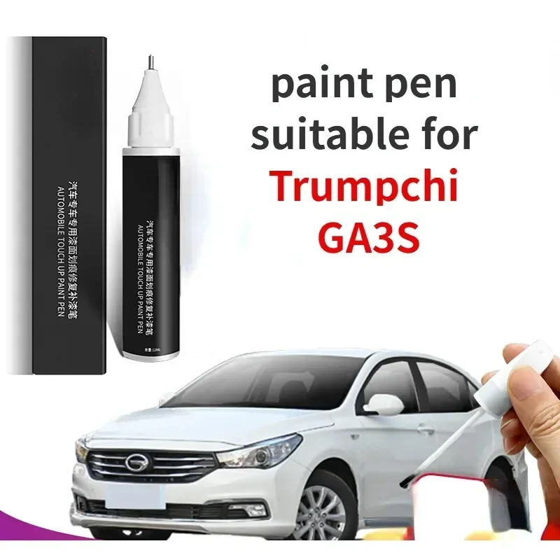 

Ручка для ретуши подходит для Trumpchi GA3S, элегантная черная слоновая кость, белый шелк, атлас, серебро, специальная автомобильная краска Trumpchi GA3S GA3 S