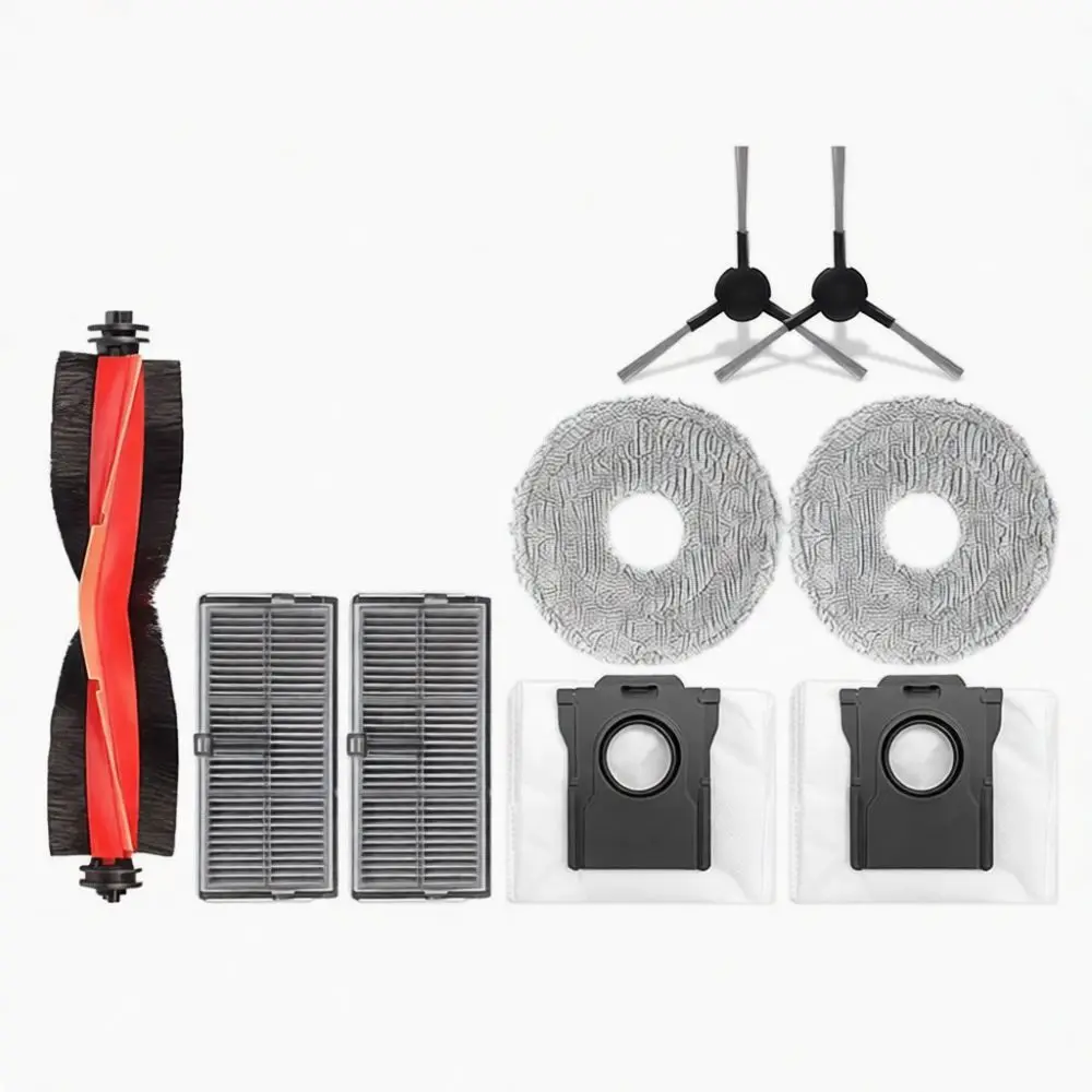 High Quality Replacement Parts For Dreame X30 L30 Ultra S30 Robot Vacuum Cleaner Filter Bag Mop Brush Maintenance Kit
