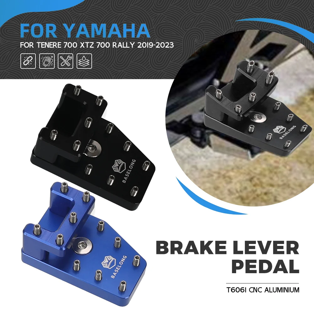 

DualControl Brake Lever Tip System For Yamaha Tenere 700 XTZ 700 Rally 2019-2024 World Raid 2022-2023 Rear Brake Pedal Extension