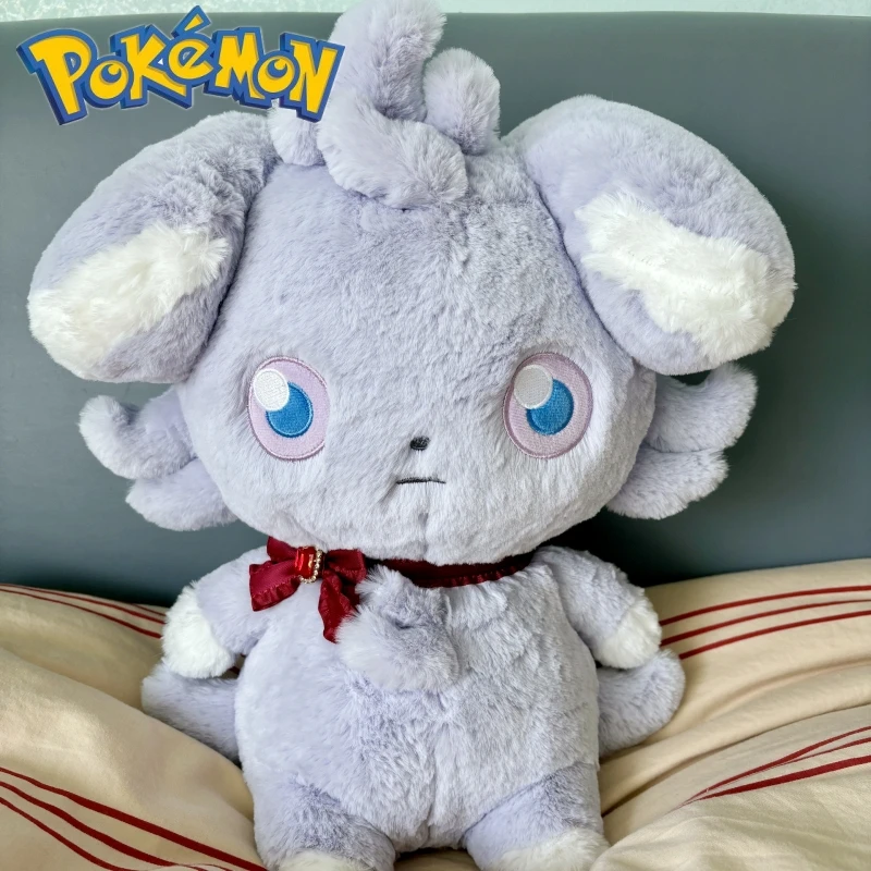 Genuine Pokemon Soft Hug Series Plush Toys Espurr Gonbe Swinub Vulpix Trendy Doll Garage Kit Stuffed Plushine Decor Toy Gift