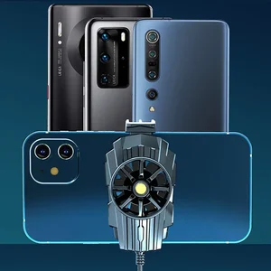 Mini air -cooled mobile phone radiator, portable rear clip, cooling fan, genshin impact, accessories for public games 8 Main Air Refrigerator Sales - №4