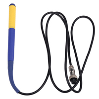 T12 Plug-In Handle Soldering Station Plug-In Replacement Handle 5 Pinhole High Temperature Soldering Pen Assembly