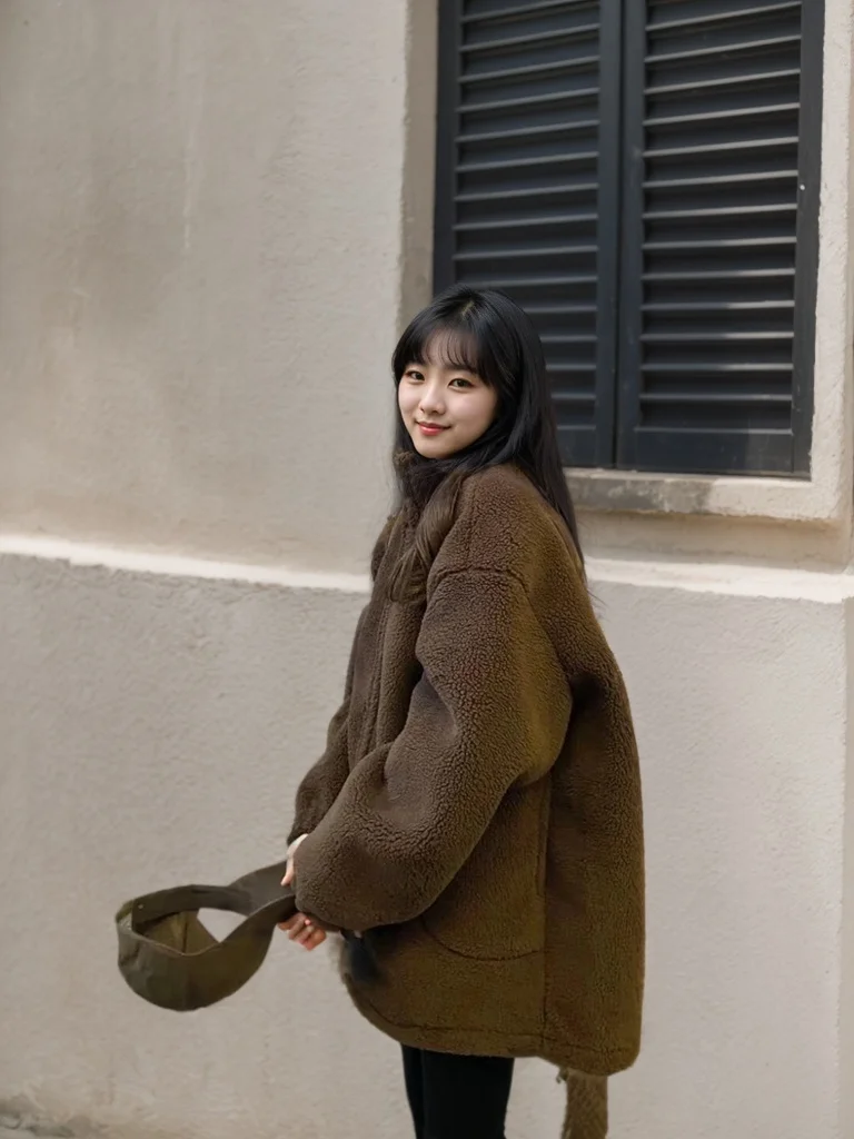 2025 Winter Thiened Baumwolle Jaet Koreanische Retro Lose frauen Kleine Größe Lamm Pelzmantel Warme Bequeme Casual Oberbekleidung