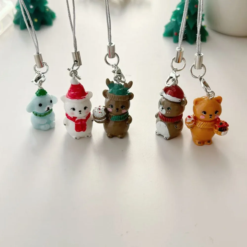 

Милый мультяшный брелок-подвеска в виде собачки-медвежонка для девочек, аксессуар для украшения рюкзака, ключей от машины, подарок