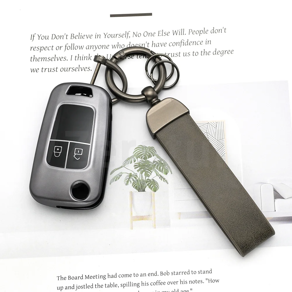 Gun Grey TPU Auto Shell Fob Car Key Case Full Cover For Buick Chevrolet Cruze Opel Vauxhall Insignia Mokka Encore Astra J Corsa