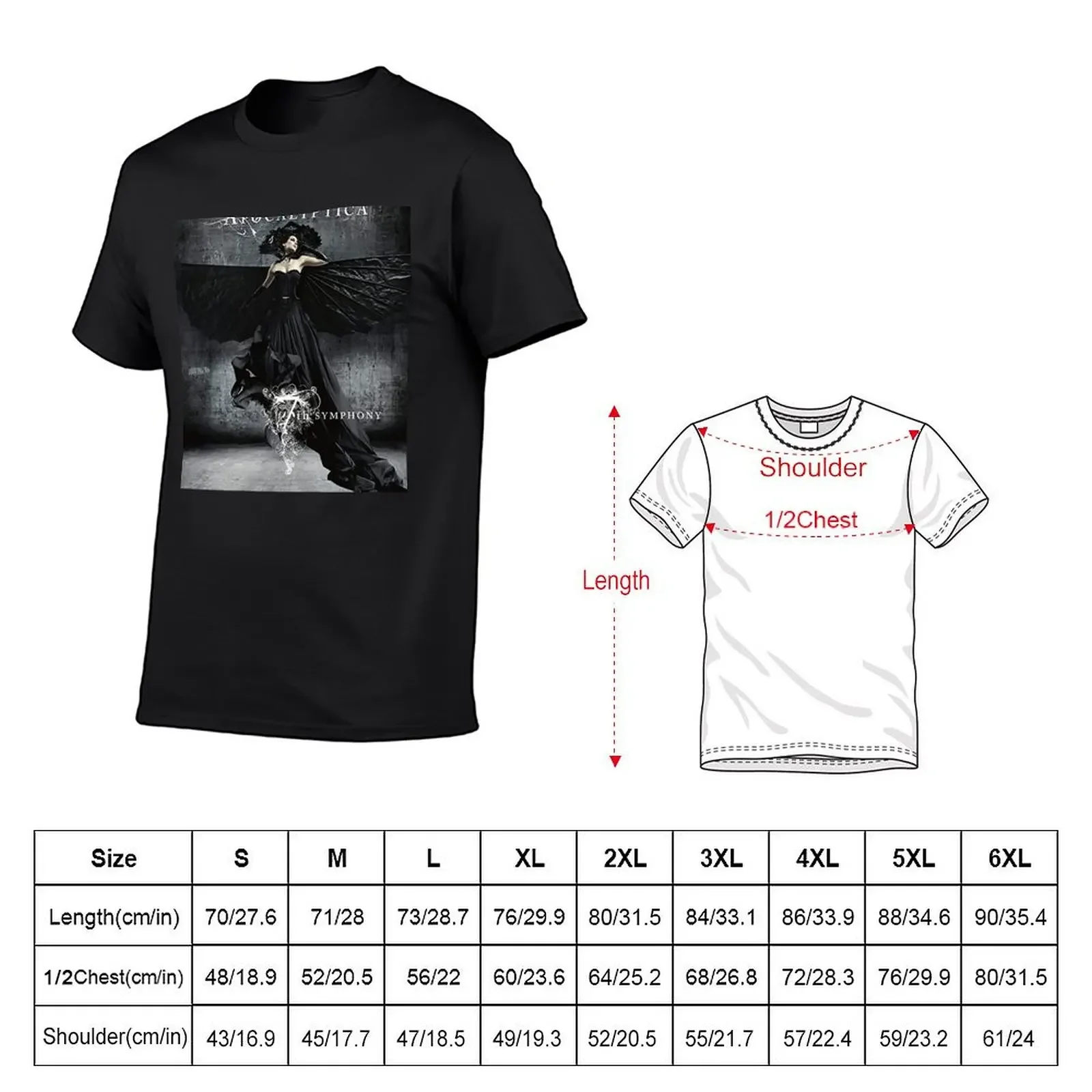 apocalyptica T-Shirt blacks summer tops oversized t shirts for men