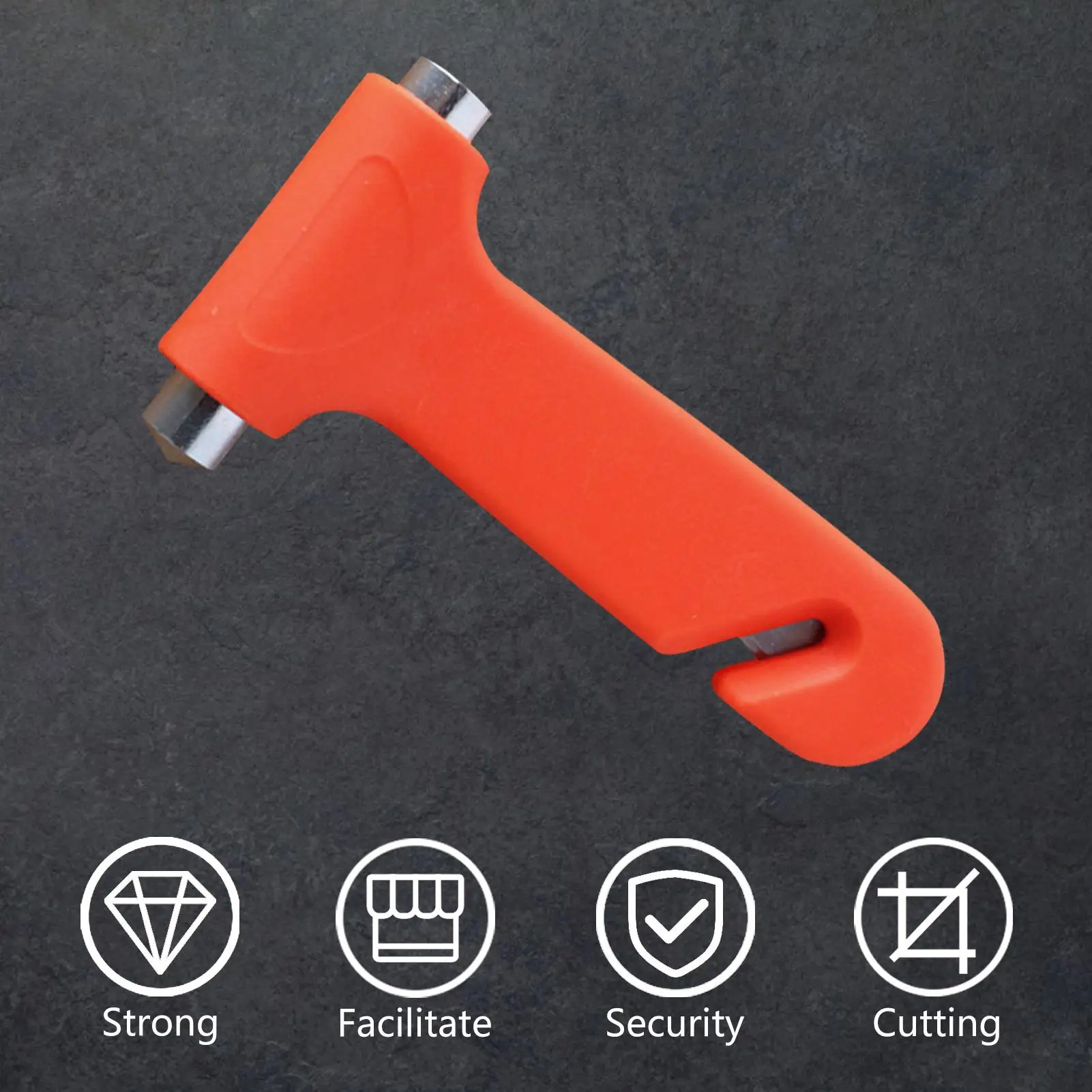 Car Emergency Safety Hammer Escape Tool Car Window Breaker Seat Belt Cutter Multifunctional Escape Tools Car Accessories