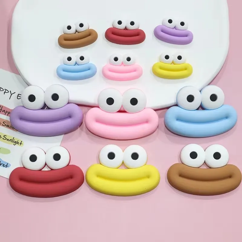 1pcs Colorful Cartoon Cute Sausage Mouth Rubber DIY Charm Shoe Accessories Boys and Girls Detachable Fashion Shoe Buckle