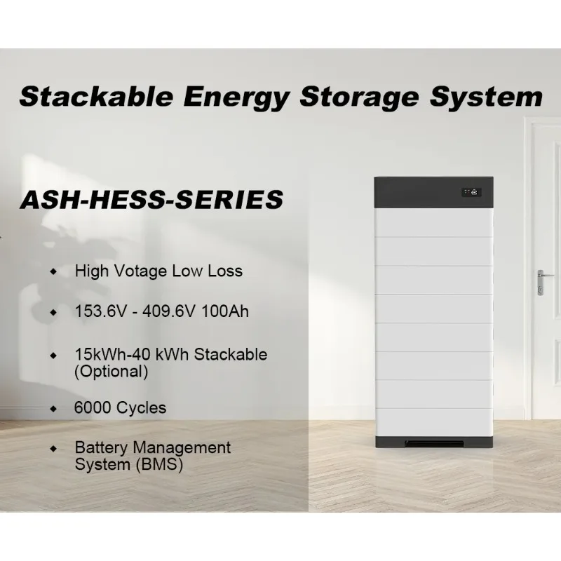EU Stock High Voltage Stackable LiFePO4 Solar Energy Storage Battery for Home Appliances with 6000 Cycles IP65 Protection