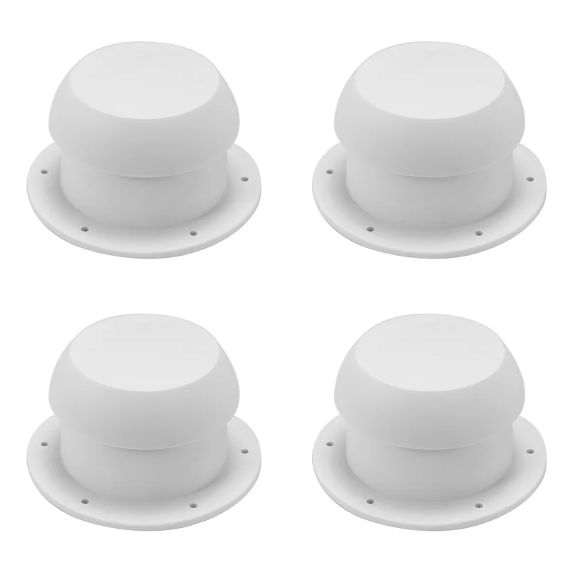 

4X круглая вентиляционная крышка в форме грибовидной головки для аксессуаров для автодома, круглая вентиляционная крышка с верхним креплением