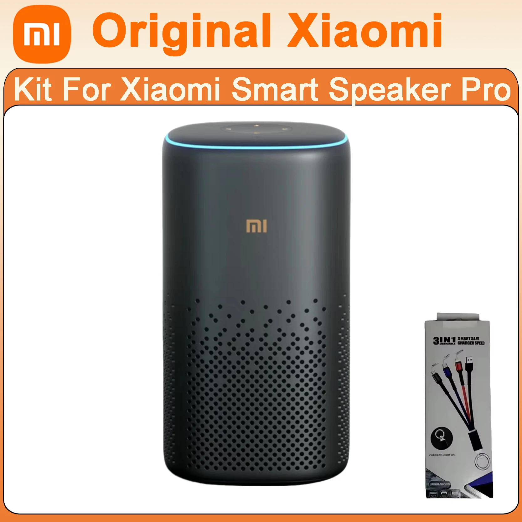 

Original Xiaomi Xiaoai Speaker Kit Pro750mL Large Sound Chamber Volume Combination Stereo AU XIN Supports Wired Connection Hi Fi