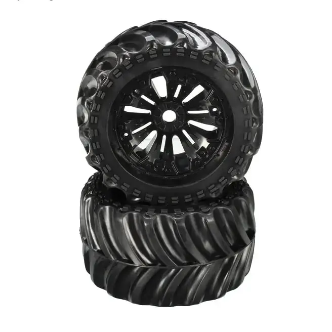 JLB Racing CHEETAH 1/10 Brushless RC Car Tires EA1020 11101 2PCS Wheel / EB1002 21101 2PCS Wheels