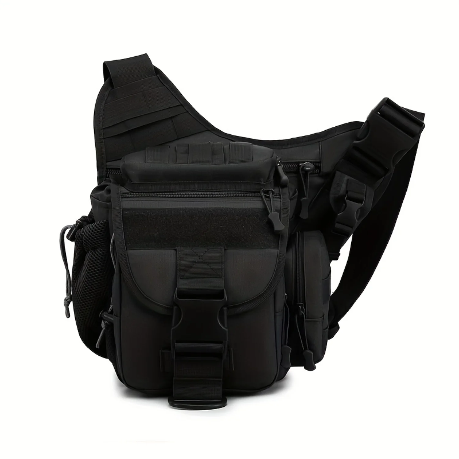 Tactical Sling Bag, Multifunctional Outdoor Sports Waist Pack, Water-Resistant And Durable Shoulder Backpack With Adjustable Str