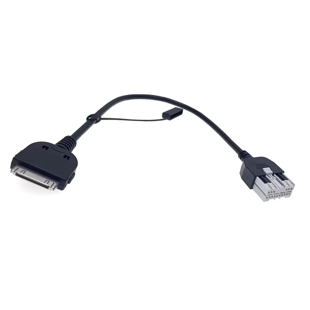 Car Audio Stereo Aux Input Wiring Harness Adapter Connector 30Pin IPod Adapter Cable for Toyota Scion