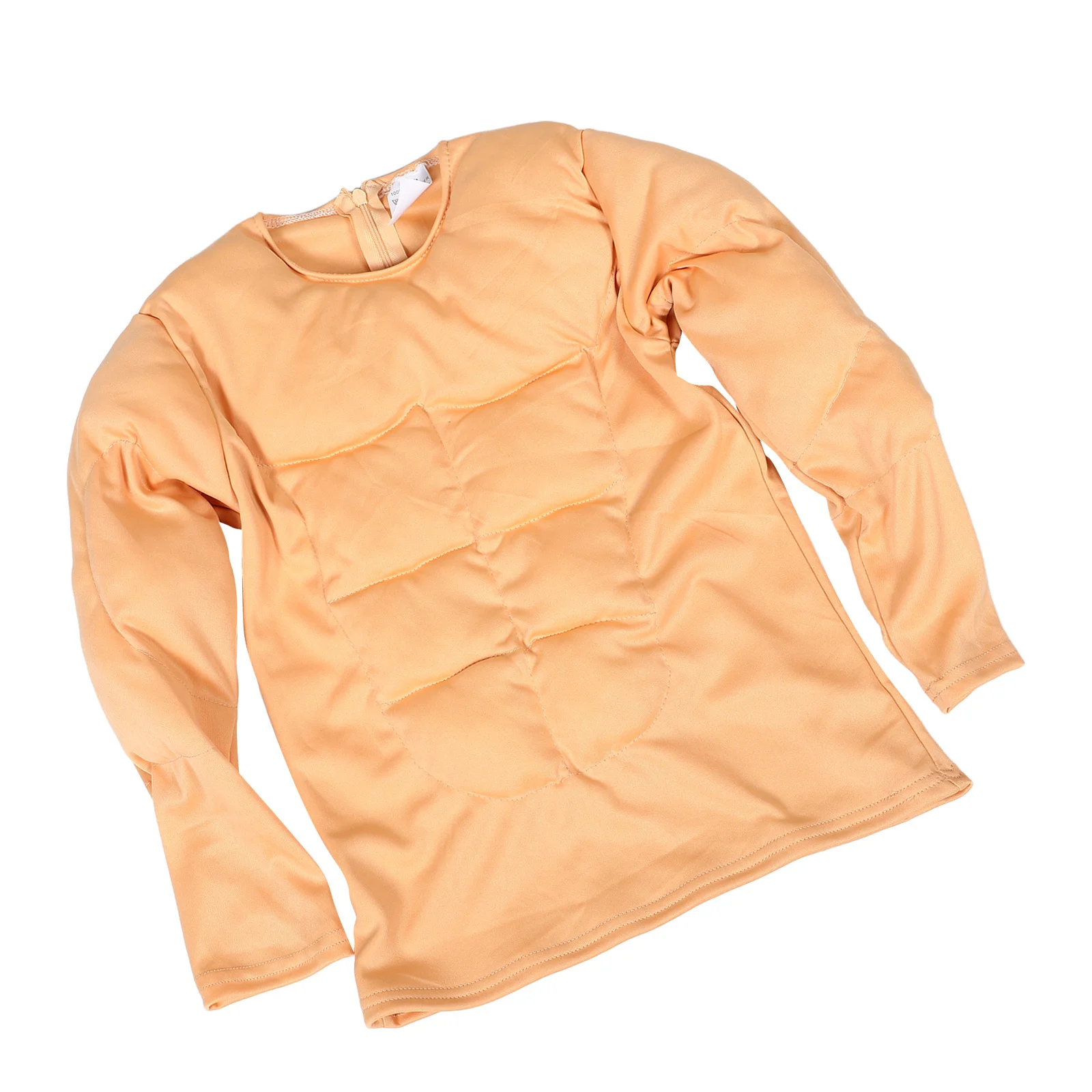 

Kids Muscle Cosplay Costume Realistic Male Chest Vest Funny Fake Muscle Shirt Halloween Party Stage Performance Outfit