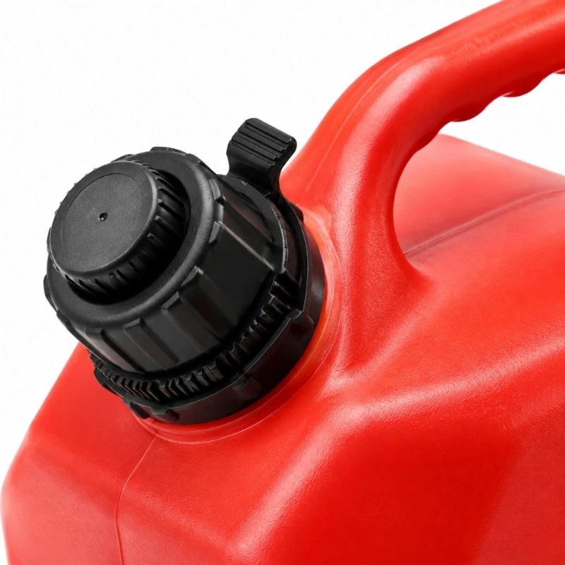 Threaded Cap Can with Purpose-Built Carrying Handle for Storage