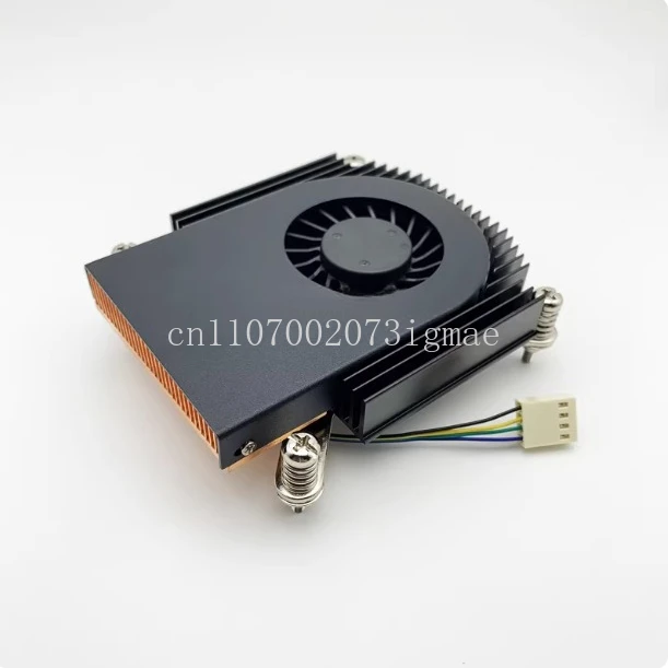 Ultra-thin copper tube CPU heat sink 1200/1155/1700 industrial computer integrated machine turbine side blowing fan