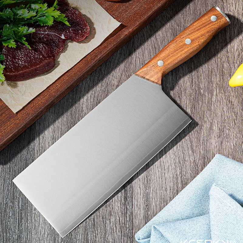 9CR18MOV Stainless Steel Kitchen Knife Household Kitchen Knives Chef's Knife for Cutting Meat Slices and Vegetables Fruit Knife