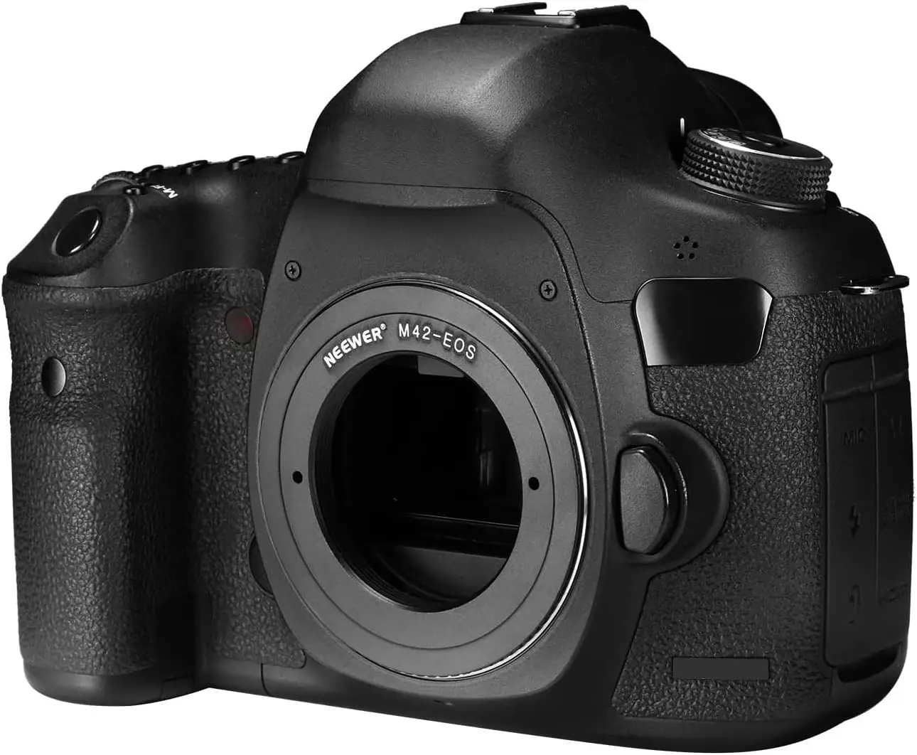 อะแดปเตอร์ยึดเลนส์อะลูมินัมอัลลอยสำหรับ M42เลนส์ในการ kamera Canon EOS เช่น1D/1Ds, Mark II, III, 5D, Rebel XT, xti, T2i