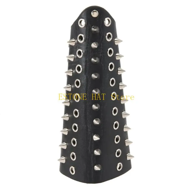 

49MF викторианские наручи с заклепками, шпильками, восковой веревкой, шнуровкой, для маскарадов