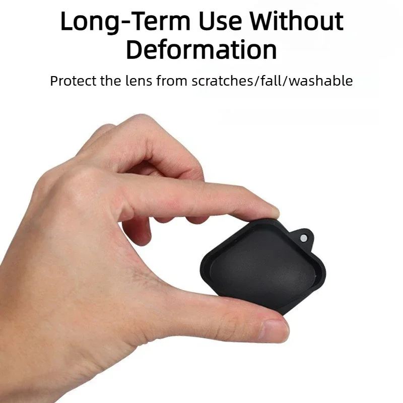 For Insta360 Ace Pro 2 Ace Pro Silicone Lens Cover Anti-Scratch Dustproof Camera Protective Shell Accessories