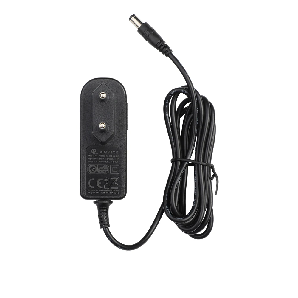 AIYIMA 12V AC 100V-240V 50/60HZ Converter Adapter DC12V EU Power Supply DC 12V1.5A US Plug 5.5 x 2.5mm For Power Amplifier