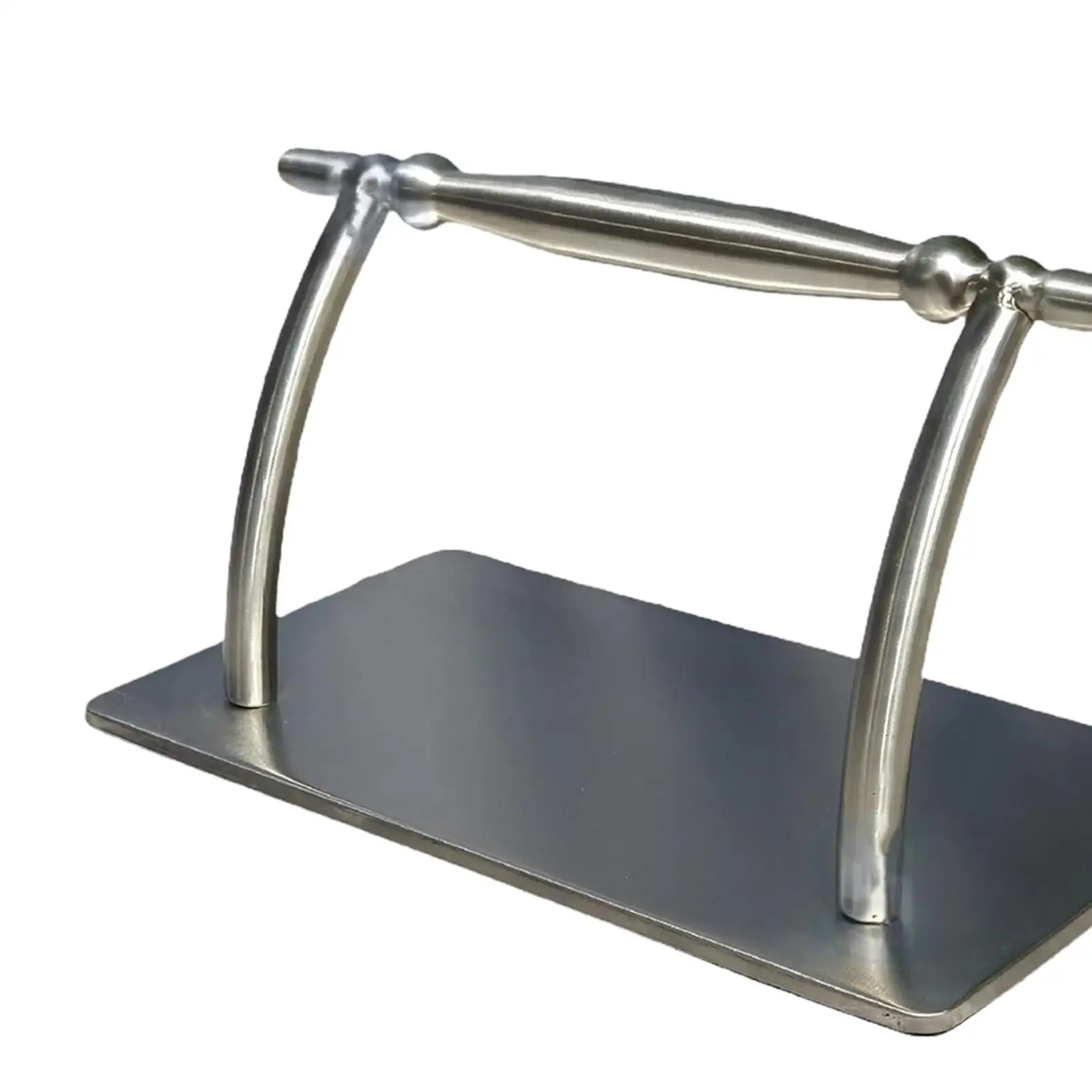 Descanso para os pés em aço inoxidável, acessório para cadeira de salão de beleza, confortável, móvel, pedal universal, encaixe para cabeleireiro