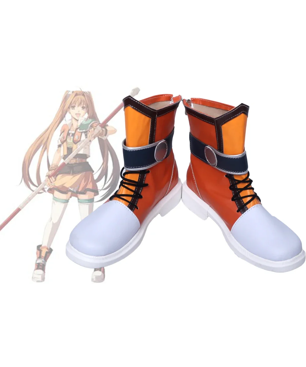 

The Legend of Heroes: Trails in the Sky Estelle Bright Cosplay Boots Shoes Custom Made