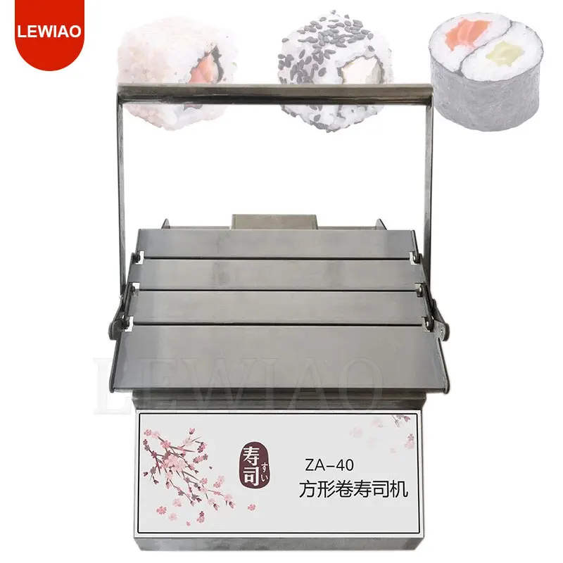 

Stainless Steel Making Sushi Equipment Japanese Rice Ball Cake Roll Sushi Make Machine