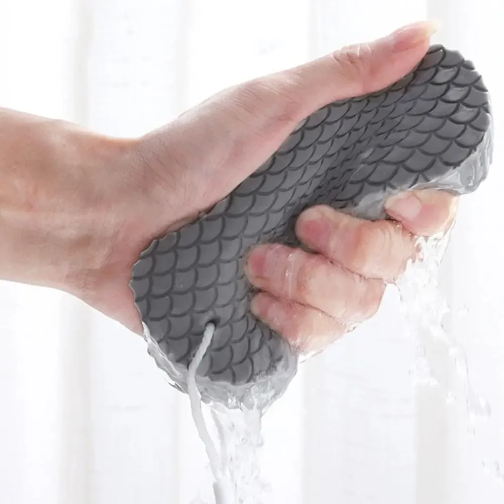 Esponja Mágica 3D para Baño Infantil, Exfoliante Corporal, Masajeador de Piel Muerta, Cepillo de Limpieza para Ducha, Esponja Exfoliante