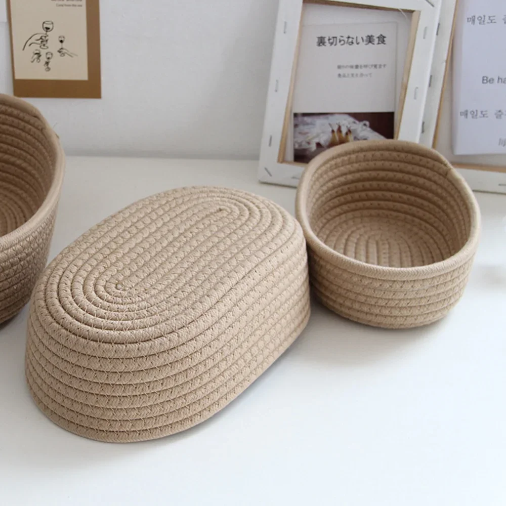 Woven Basket Toilet Paper Organizing Container Decorative Basket for Boho Decor Basket Bedroom Nursery Livingroom Entryway