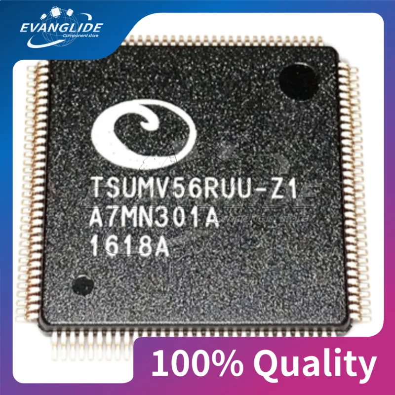 2 PCS/LOT TSUMV56RU Series TSUMV56RUUL-Z1/U-Z1/E-Z1/BUT-Z1 TSUMV56RUU TSUMV56RUE QFN-128 LCD screen driver chip