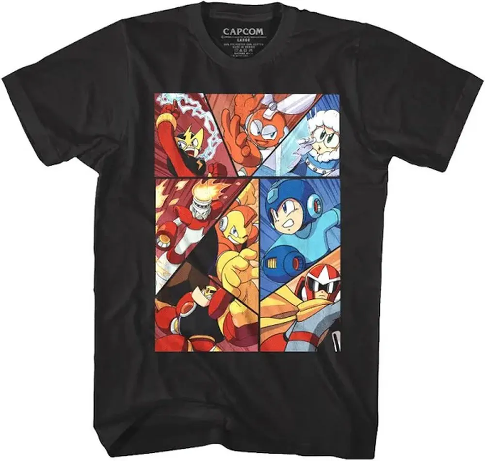 

Game Rockmanfans TEE T-shirts for both men and women clothes 2026 new Graphic Streetwear 100% Cotton