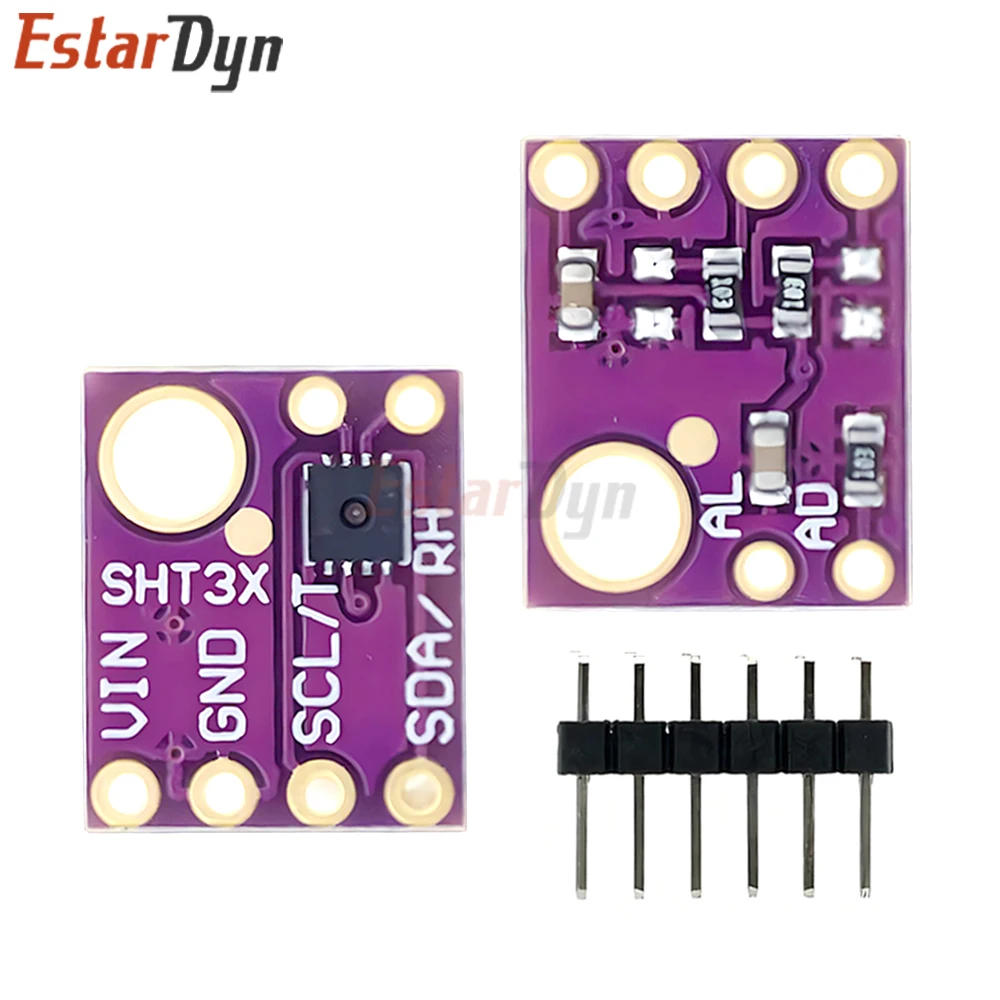Estardyn SHT31 ±0.3℃ High Precision Temperature Humidity Sensor, I2C Module for Raspberry Pi Smart Home Weather Station