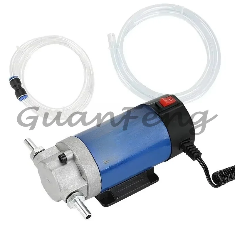 Portable 12V 24V Gear Oil Pump, 2L/min Electric Engine Oil Transfer Pump for Car Oil Changing & Refueling