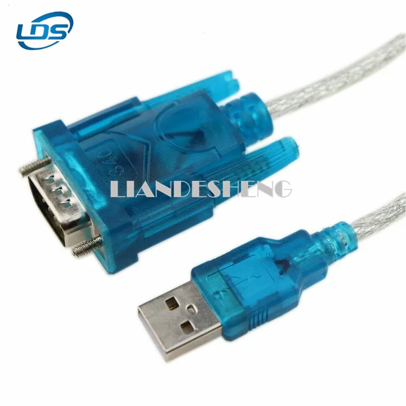 The new HL-340 USB to RS232 serial cable/COM9-pin serial cable supports win10