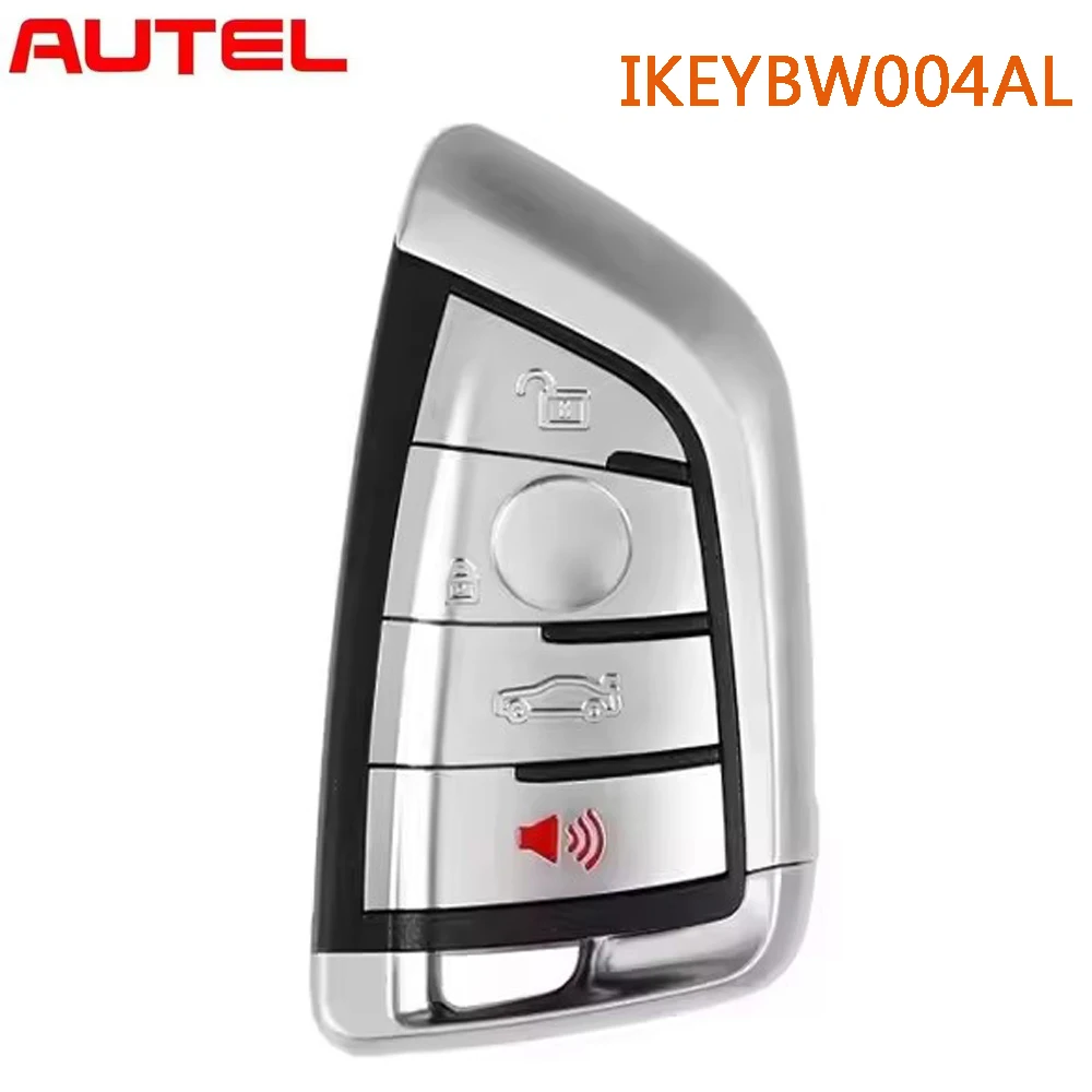 

Autel IKEYBW004AL BW004AL Universal Smart Remote Key for BMW Style Work with MaxiIM KM100 E Key Programmer 4 Buttons