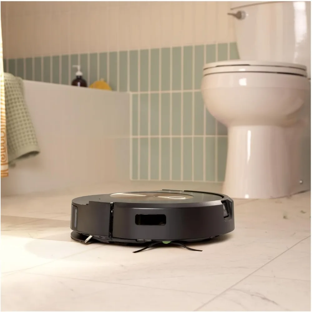 Roomba j9+ Self-Emptying Robot Vacuum – Powerful Suction, Identifies and Avoids Obstacles Like pet Waste,