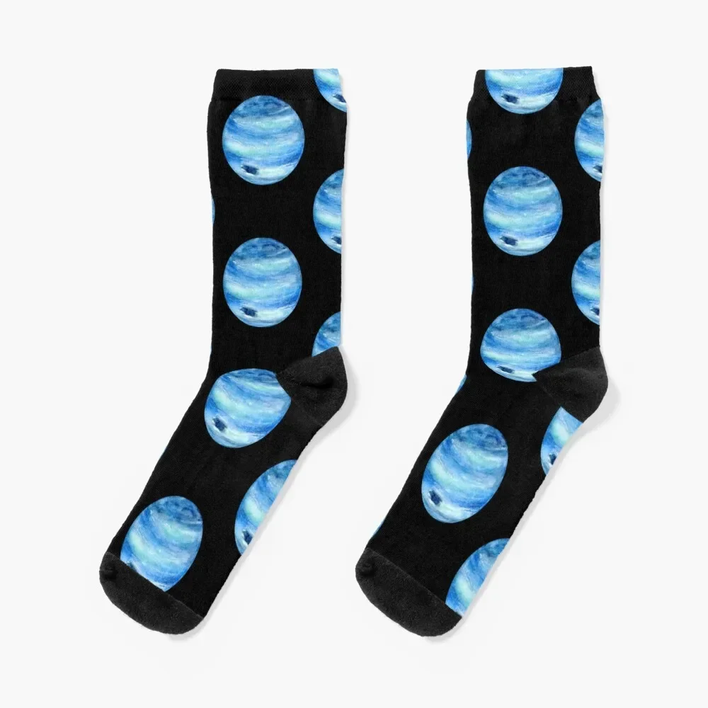 Neptune | Planet Series 2018 Socks Stockings Christmas essential Socks Ladies Men's