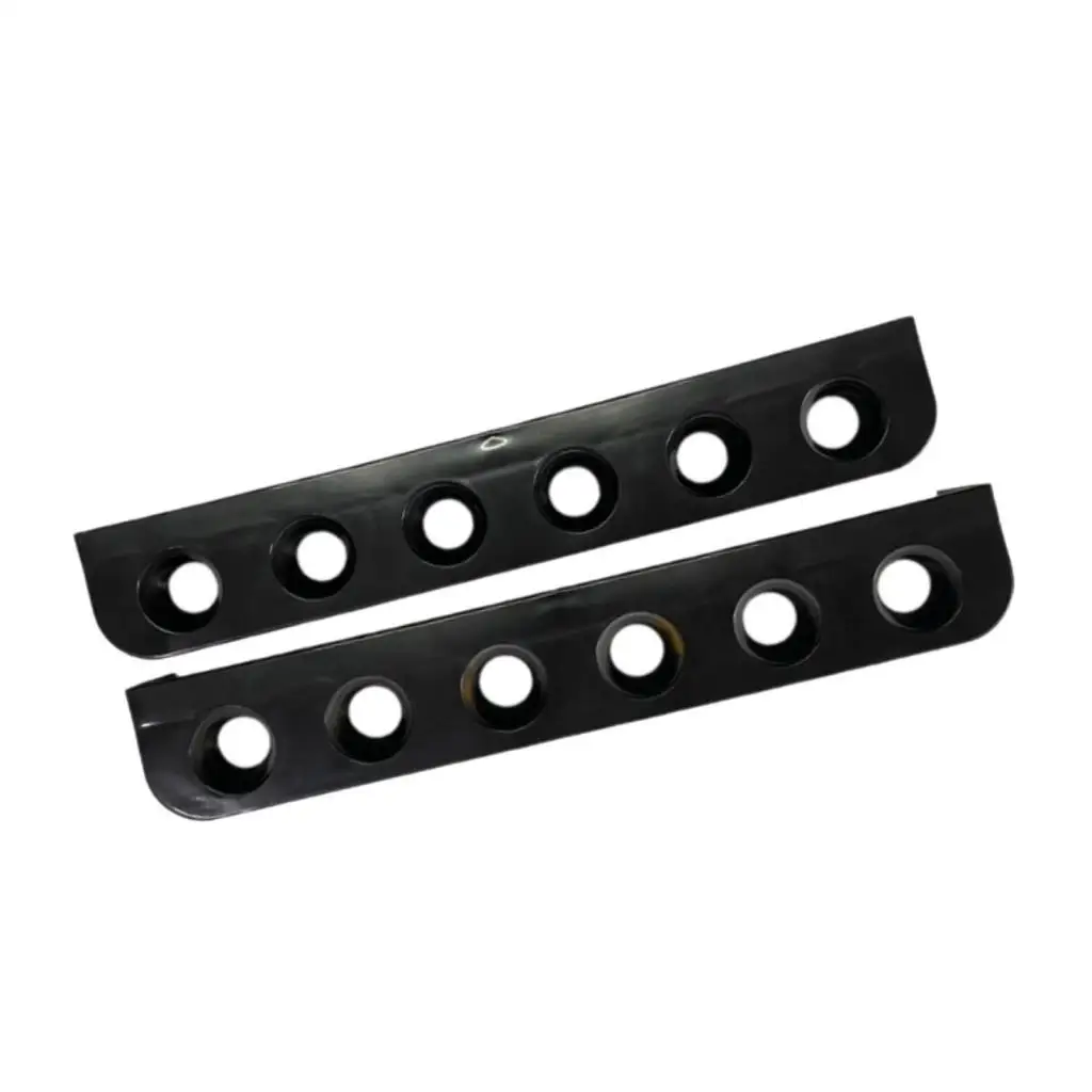 Billiard Pool Cue Rack for 6 Cues Billiard Stick Wall Rack Wall Mount for Clubhouse Recreation Room Community Center Accessories