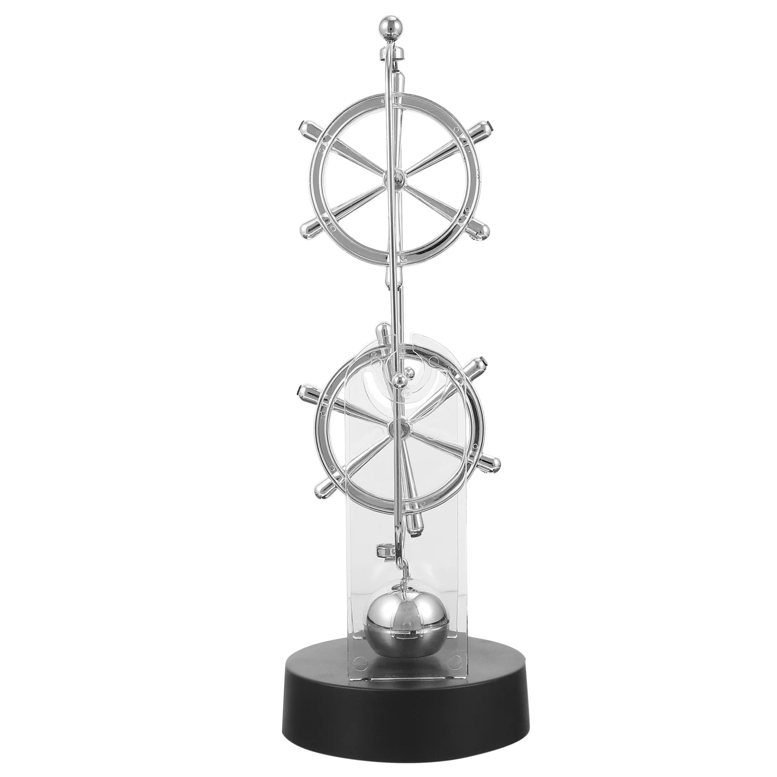 

1Pcs Space Theme Perpetual Motion Instrument Office Desk Ornament Educational Desktop Decoration Gift Perpetual Model